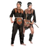 Dguisement de couple indien et indienne adultes