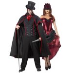 D�guisement de couple jack l'eventreur et sa victime adultes