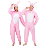 Dguisement de couple lapin rose