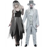 Dguisement de couple maris fantmes halloween adulte