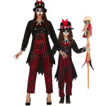 Dguisement de couple mre - fille vaudou halloween