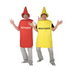Dguisement de couple moutarde et ketchup