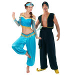 Dguisement de couple oriental adulte