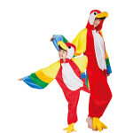 Dguisement de couple perroquet pre et fils