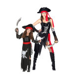 Dguisement de couple pirate mre et fille