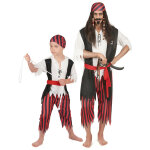 Dguisement de couple pirate pre et fils