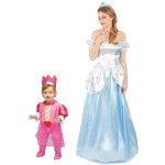 Dguisement de couple princesse mre et fille