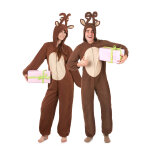 Dguisement de couple renne de nol adulte