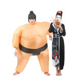 Dguisement de couple sumo et geisha