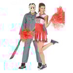 Dguisement de couple tueur et sa victime adultes
