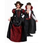Dguisement de couple vampire lgants enfants