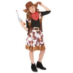 D�guisement cowboy de l'ouest fille