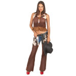 Dguisement cowgirl pantalon femme