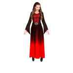 Dguisement dame vampire gothique rouge femme