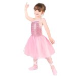 Dguisement danseuse toile rose fille