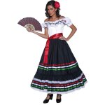 Dguisement danseuse mexicaine femme