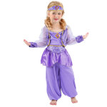 Dguisement danseuse orientale violette fille
