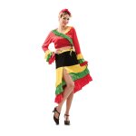 Dguisement de danseuse de rumba femme