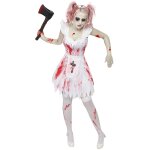 Dguisement demoiselle d'honneur zombie femme halloween