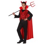 Dguisement diable enfant  sequins halloween