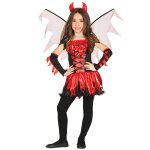 Dguisement diablesse avec ailes fille