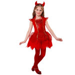 Dguisement diablesse rouge fille