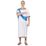 Dguisement dieu grec bleu homme