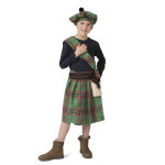 Dguisement cossais vert enfant