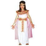 Dguisement gyptienne rose et or fille