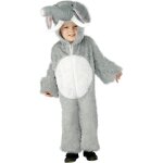 Dguisement lphant gris et blanc enfant