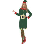 Dguisement elfe verte femme nol
