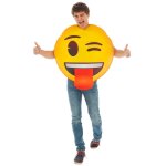 Dguisement emoji clin d'oeil adulte