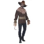 Dguisement pouvantail terrifiant luxe adulte