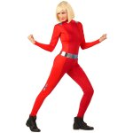 Dguisement espionne de choc rouge femme