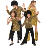 Dguisement de famille disco or