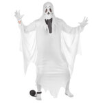 Dguisement fantme visage adulte