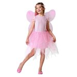Dguisement fe rose pale fille