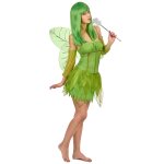 Dguisement fe velours verte femme