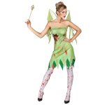 Dguisement fe verte ensanglante femme