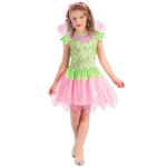 Dguisement fe verte et rose fille