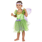 Dguisement fe verte sequins fille