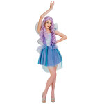 Dguisement de fe violette femme