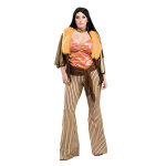 Dguisement femme hippie annes 60 / 70 grande taille
