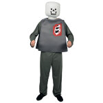 Dguisement de figurine bloc zombie halloween