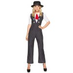Dguisement gangster mafia femme