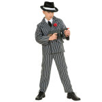 D�guisement gangster noir et blanc gar�on