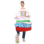 Dguisement gteau d'anniversaire homme