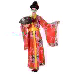 Dguisement geisha rouge femme