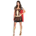 Dguisement de gladiateur romain femme