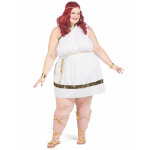 Dguisement grande taille desse romaine avec cape femme
